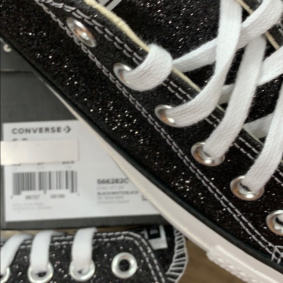 CONVERSE CTAS LIFT OX PLATFORM black/white/black - Picture 7 of 16